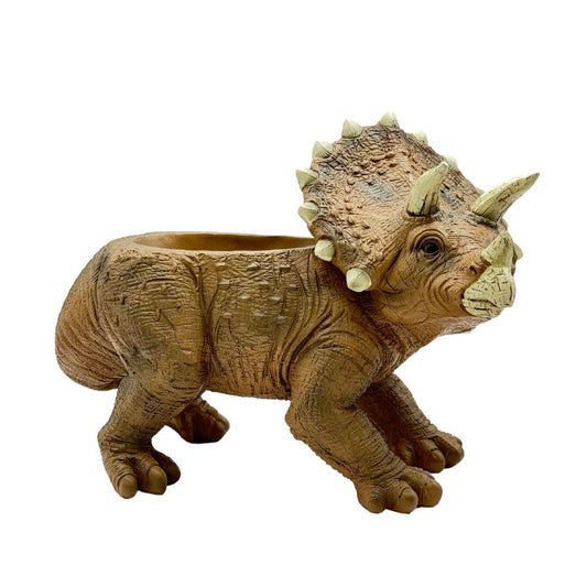 Triceratops Dinosaur Planter