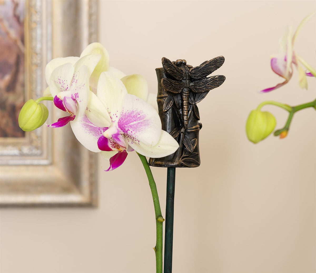Dragonfly On Bamboo Cane or Stake Topper