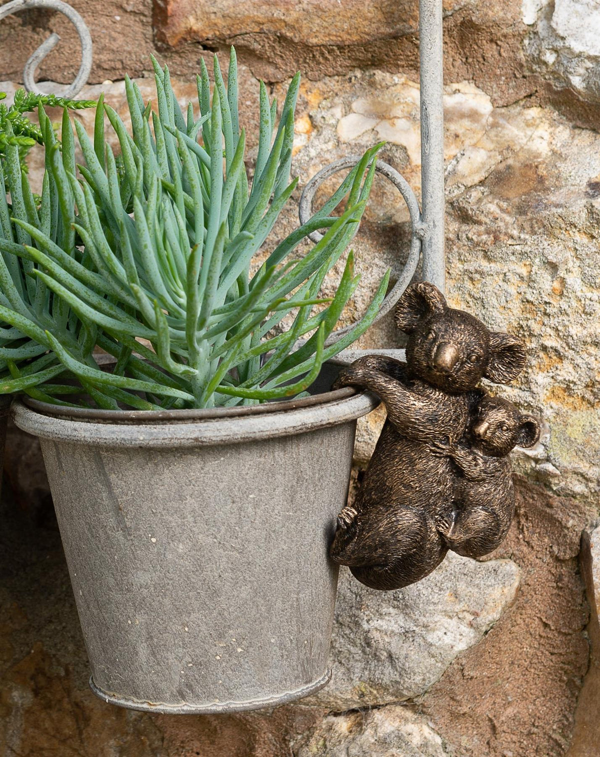 Koala and Cub Plant Pot Hanger