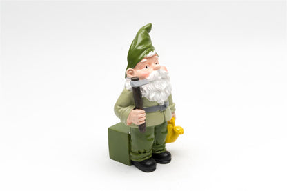 Standing Gnome With Watering Can Plant Pot Feet - Set of 3