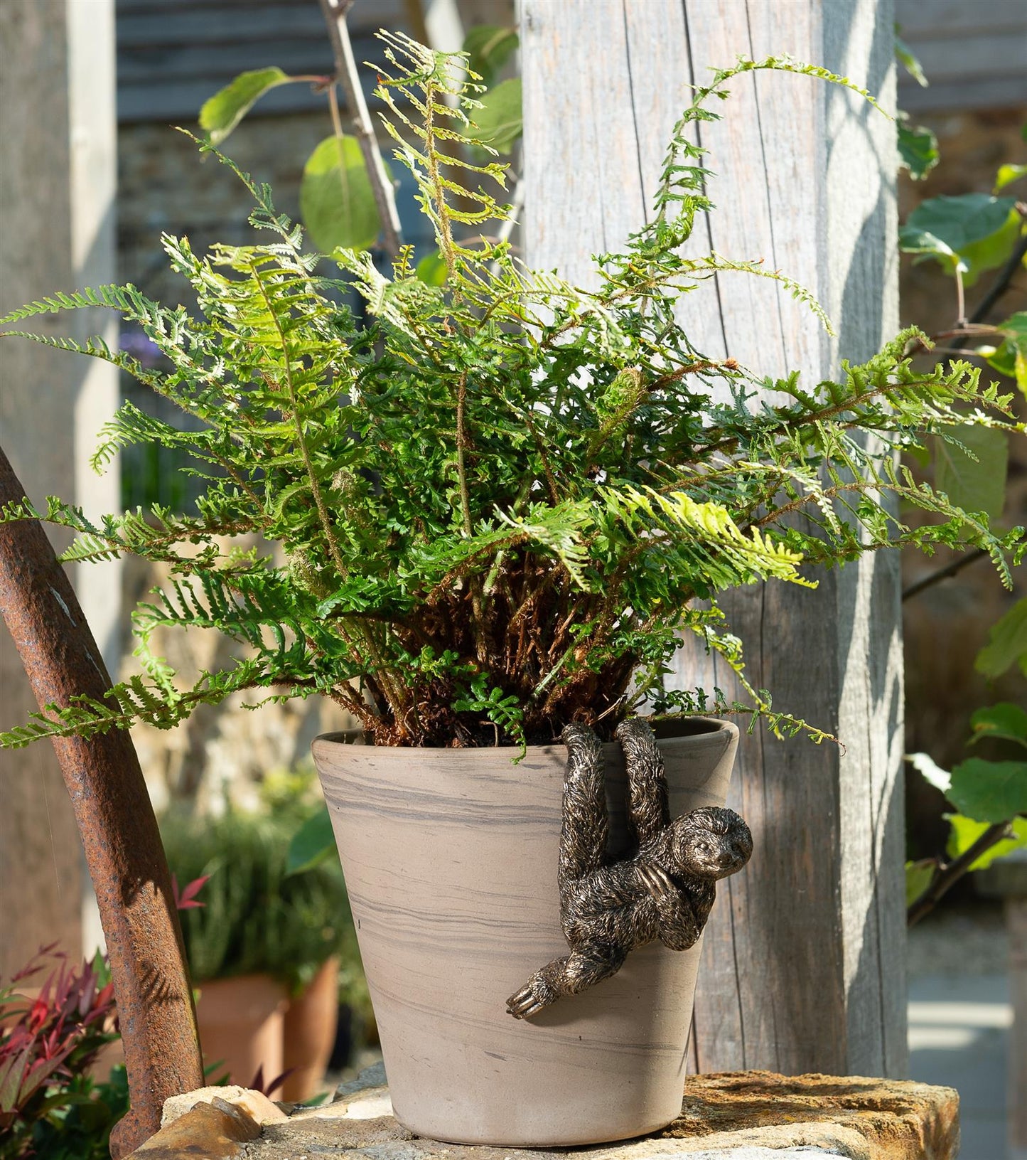 Three Toed Sloth Plant Pot Hanger