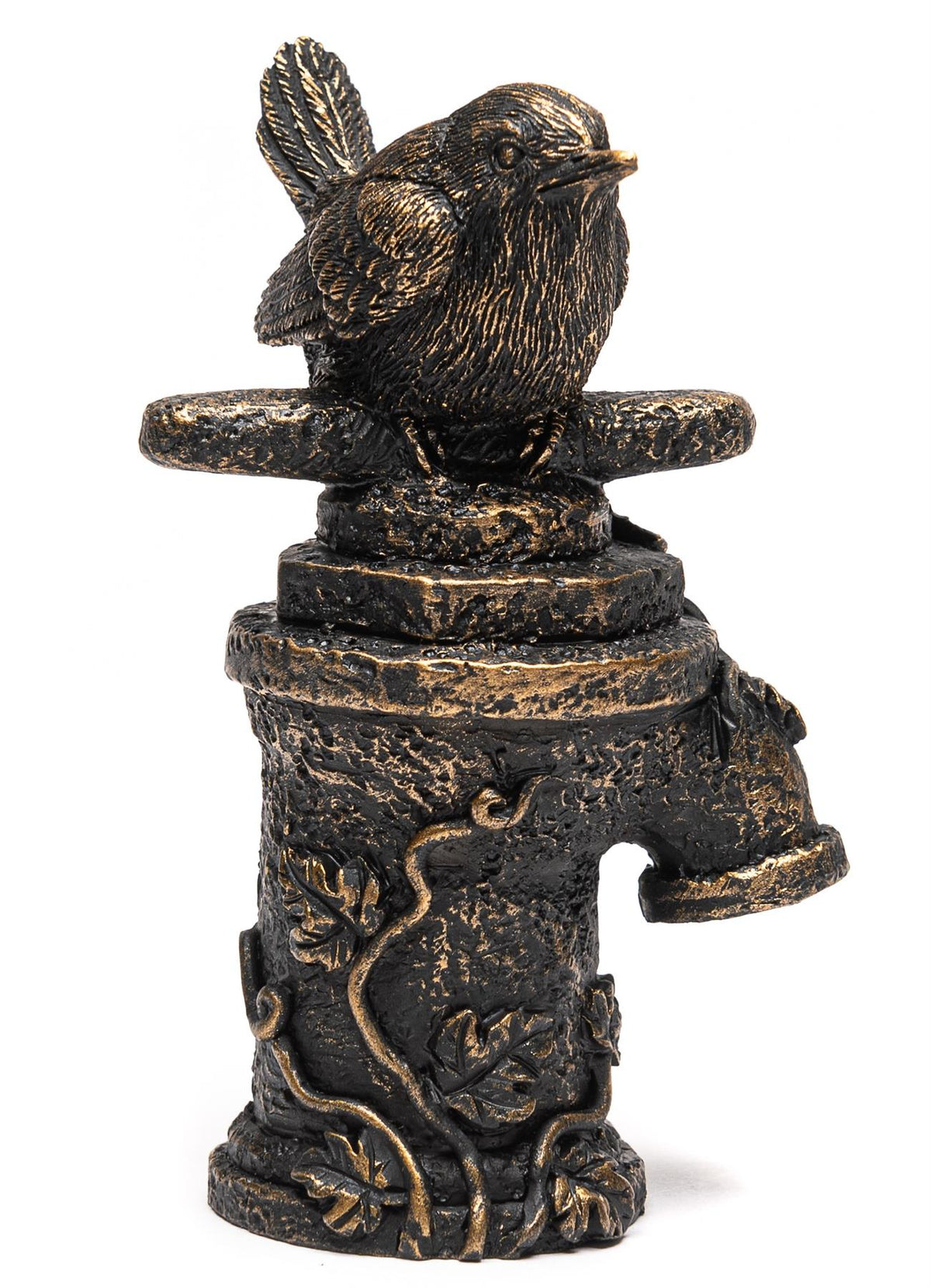 Wren On Tap Cane or Stake Topper