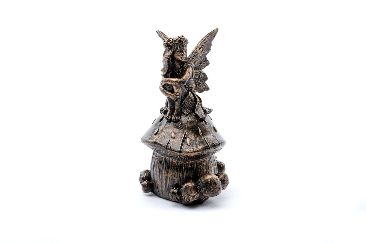 Fairy On Toadstool Plant Drip Feeder Cover & Feed