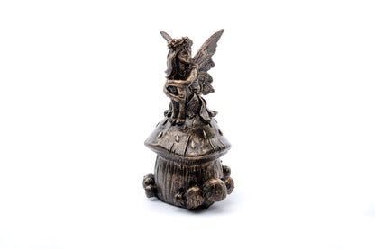 Fairy On Toadstool Plant Drip Feeder Cover & Feed