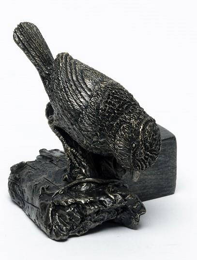 Blue Tit On Log Plant Pot Feet - Set of 3