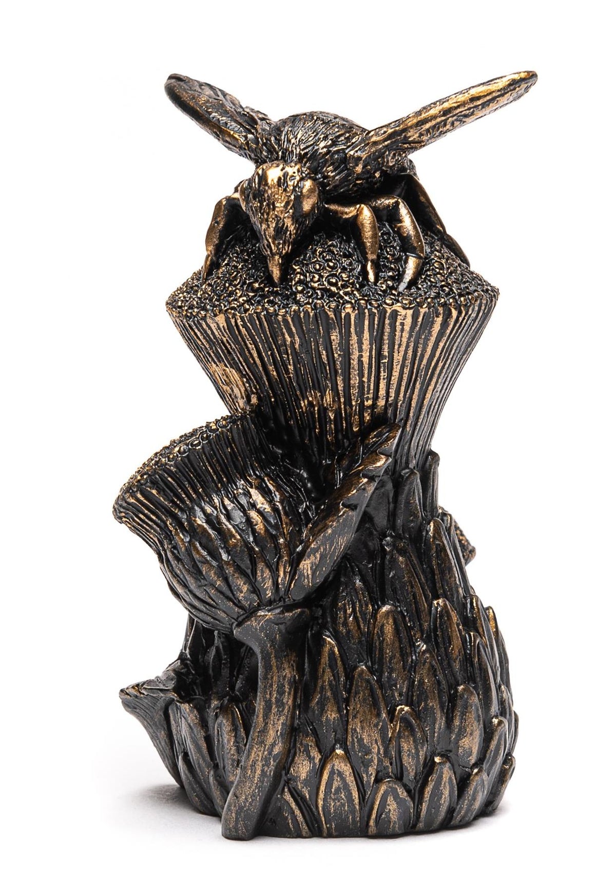 Bee On Thistle Cane or Stake Topper