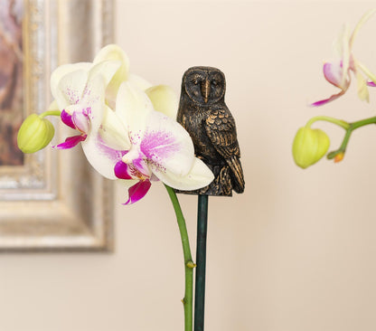 Barn Owl Cane or Stake Topper