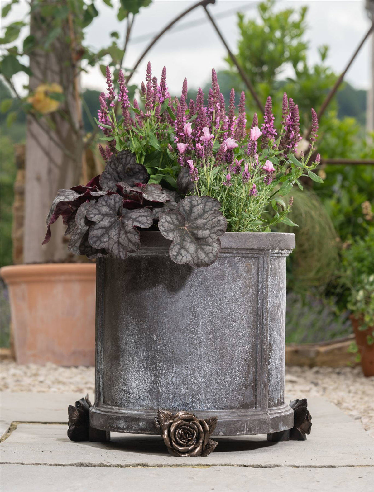 Rose Plant Pot Feet - Set of 3