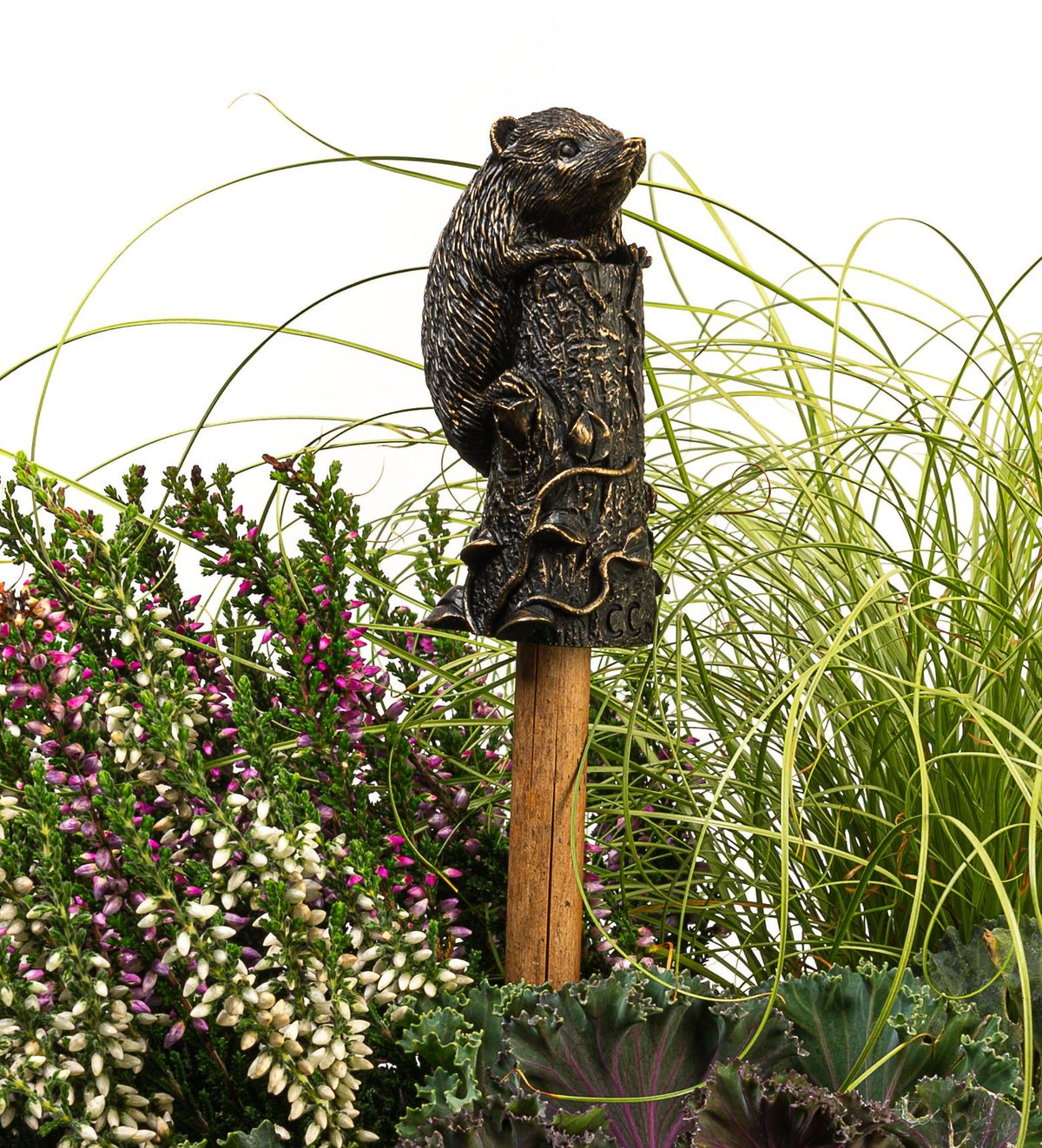 Hedgehog Cane or Stake Topper