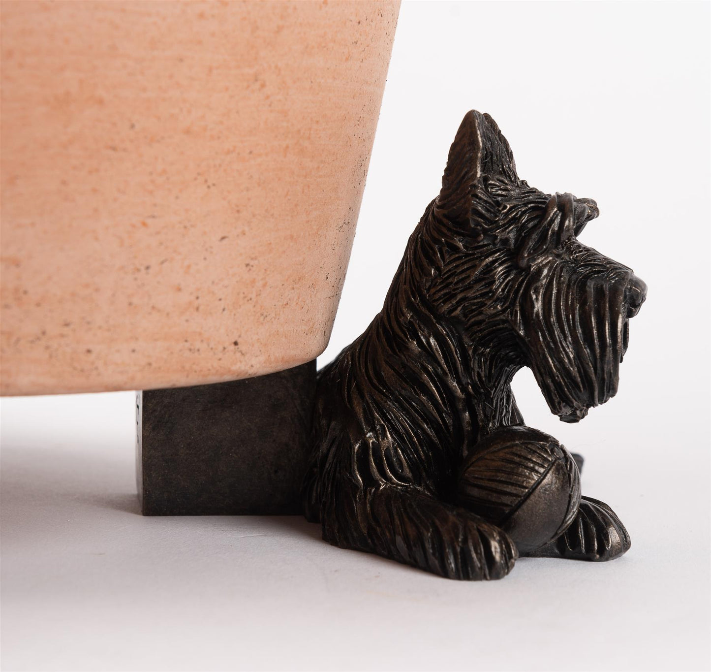 Scottish Terrier Plant Pot Feet - Set of 3