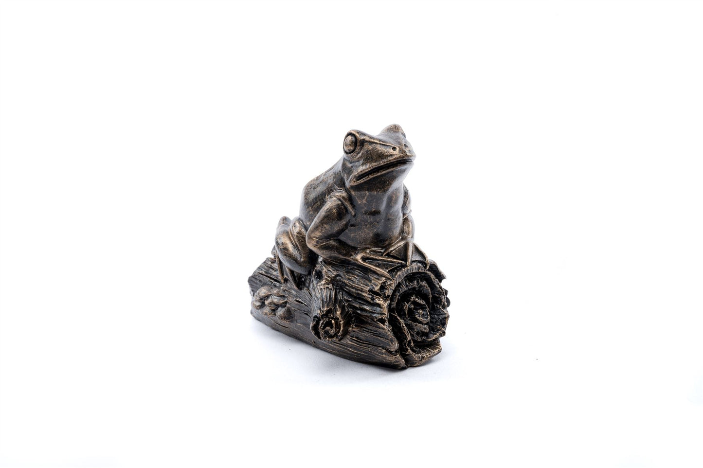 Frog On A Log Plant Drip Feeder Cover & Feed