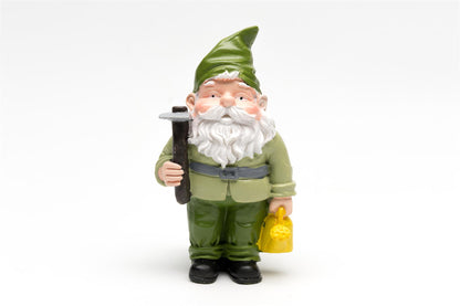 Standing Gnome With Watering Can Plant Pot Feet - Set of 3
