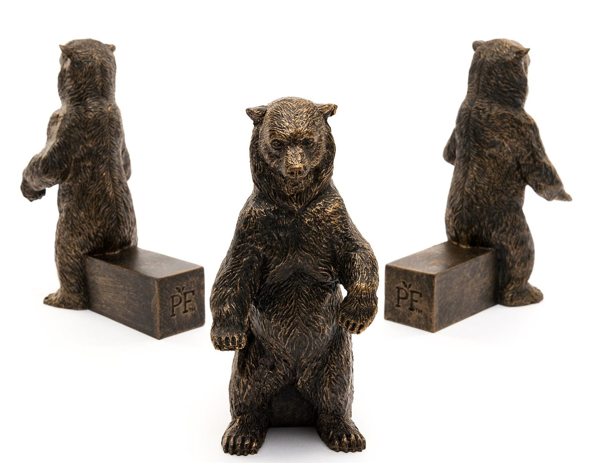 Grizzly Bear Plant Pot Feet - Set of 3