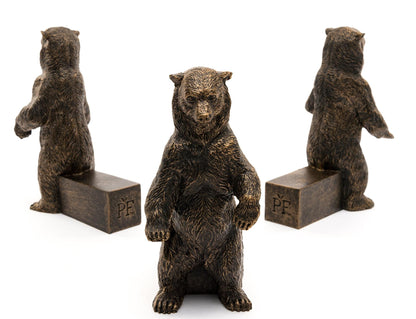 Grizzly Bear Plant Pot Feet - Set of 3