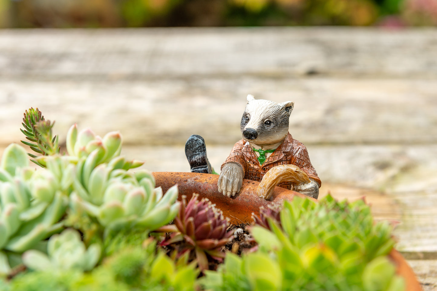 Pot Buddies Wind in the Willows Badger Pot Hanger
